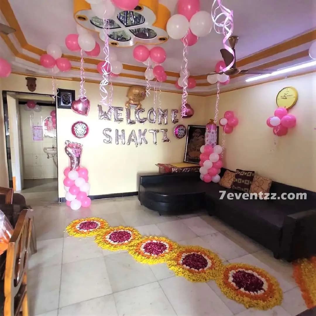 Welcome Home Flower Decorations