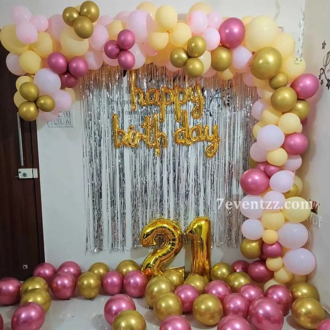 21st Birthday Garland