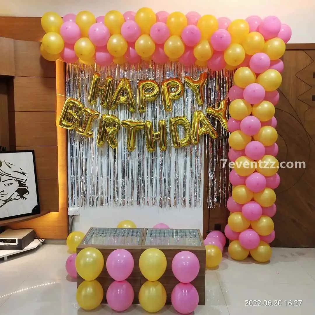 Birthday Balloon Arch — 7eventzz decoration