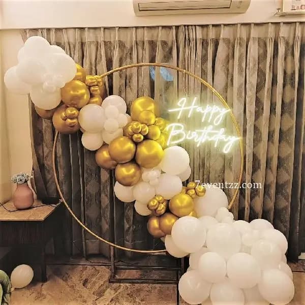 Happy Birthday Ring Decoration