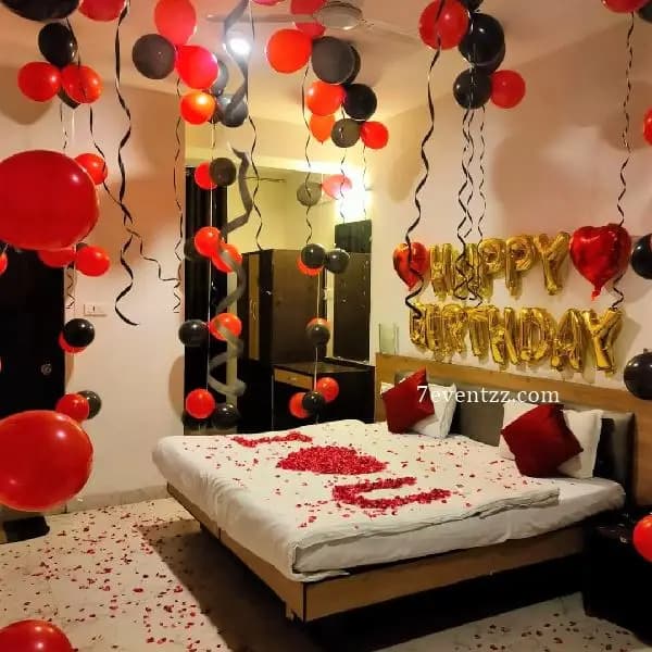 Birthday Decoration in Room
