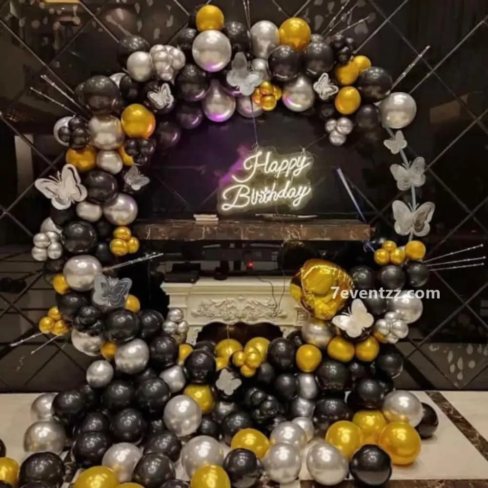 Birthday Balloon Backdrop