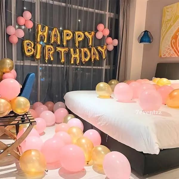 Happy Birthday Balloon Decoration