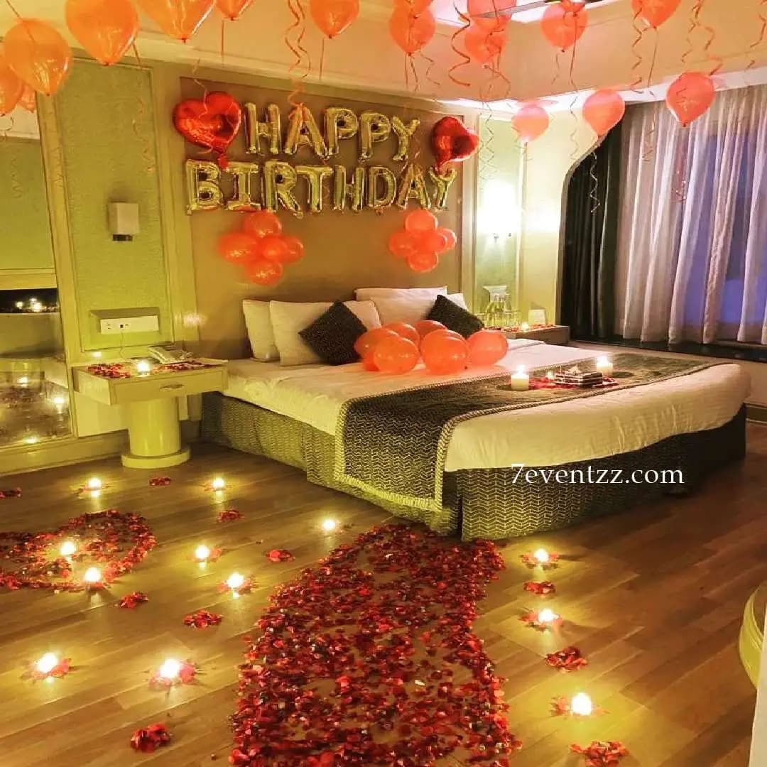 Rose and Candles Decoration — 7eventzz decoration