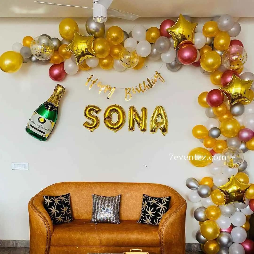 Dazzling Balloon Arch — 7eventzz decoration