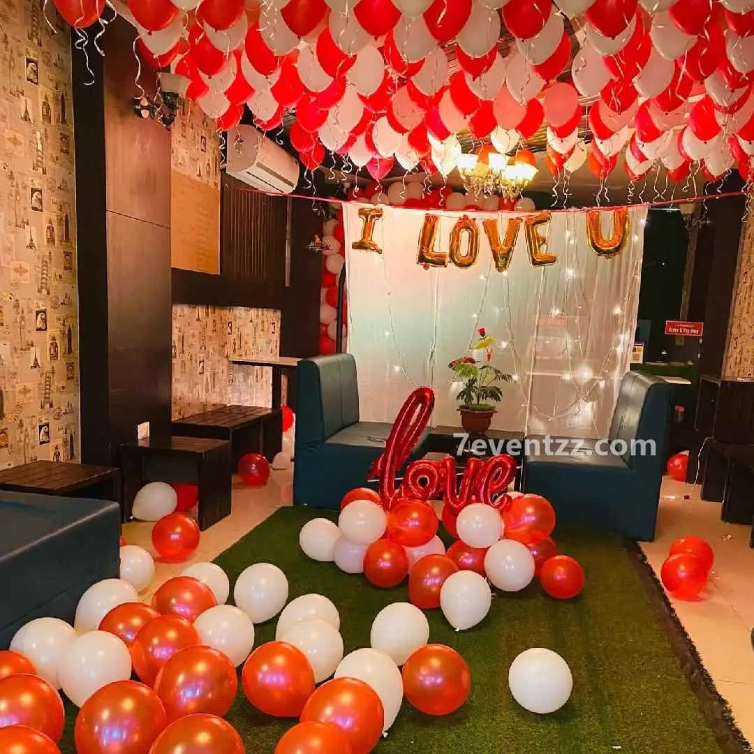 Romantic Red White Theme — 7eventzz decoration