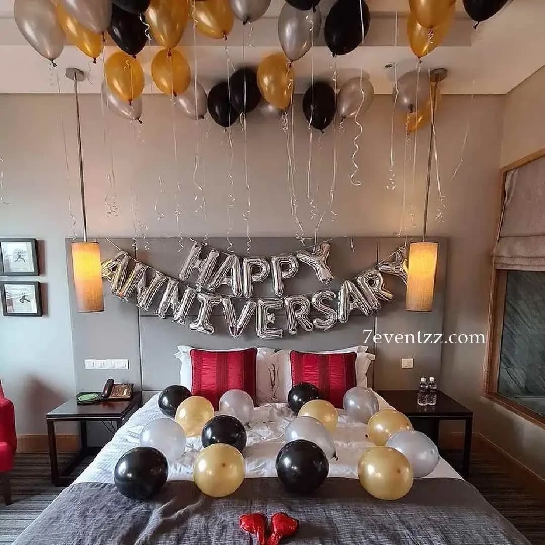 Simple Anniversary Decor