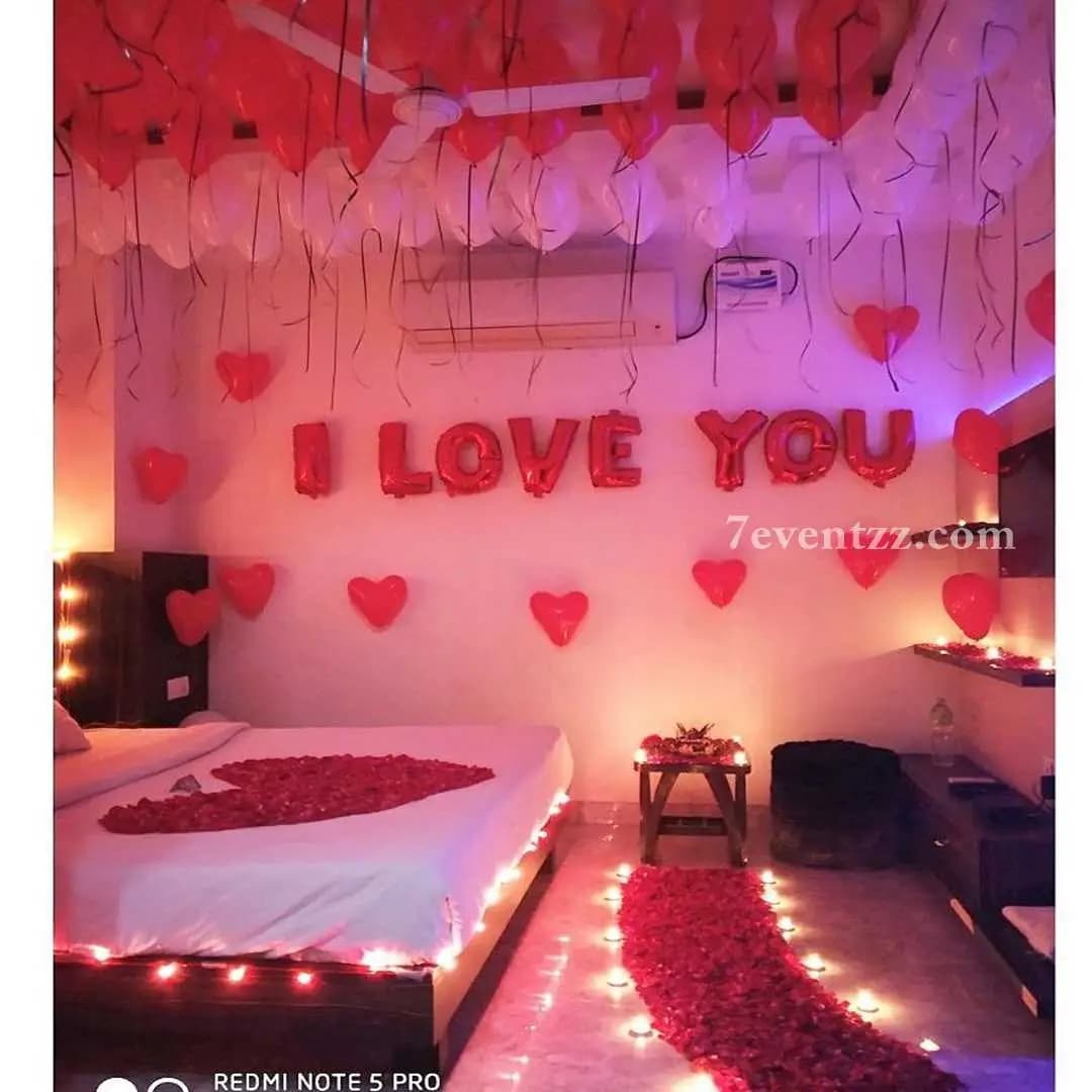 Anniversary Proposal Decor