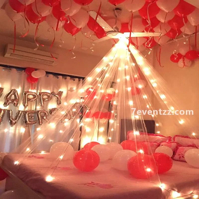 Anniversary Room Canopy — 7eventzz decoration