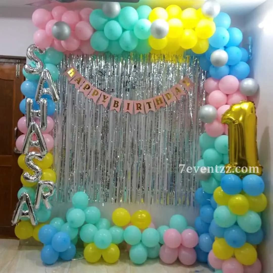 First Birthday Decoration