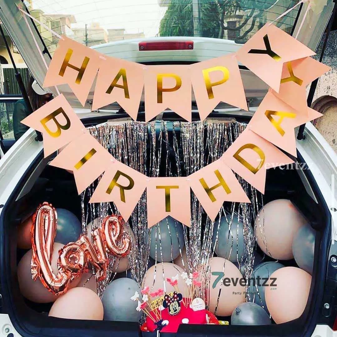 Birthday Car Decor — 7eventzz decoration