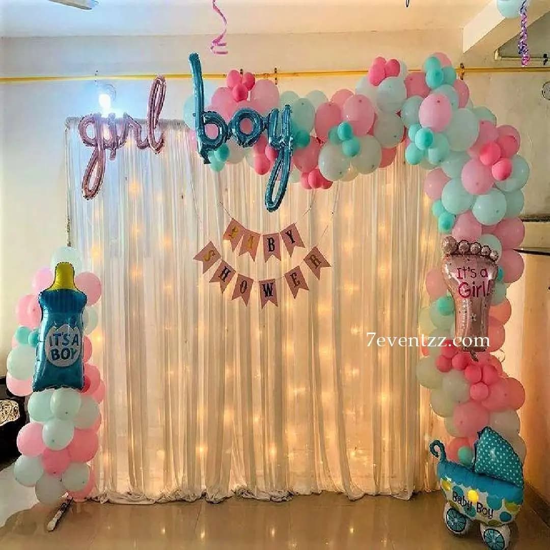 Shinning Baby Shower Backdrop