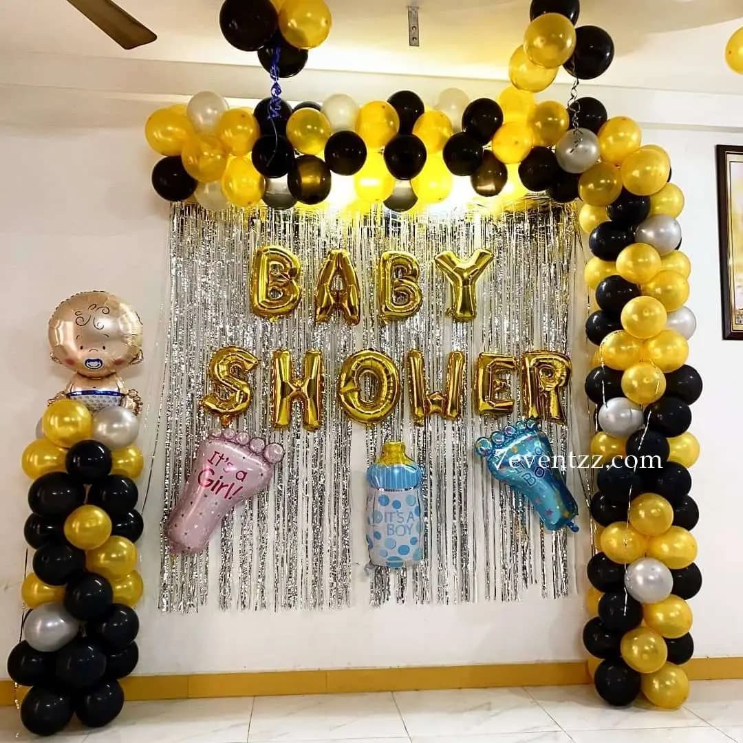 Golden Baby Shower Theme — 7eventzz decoration