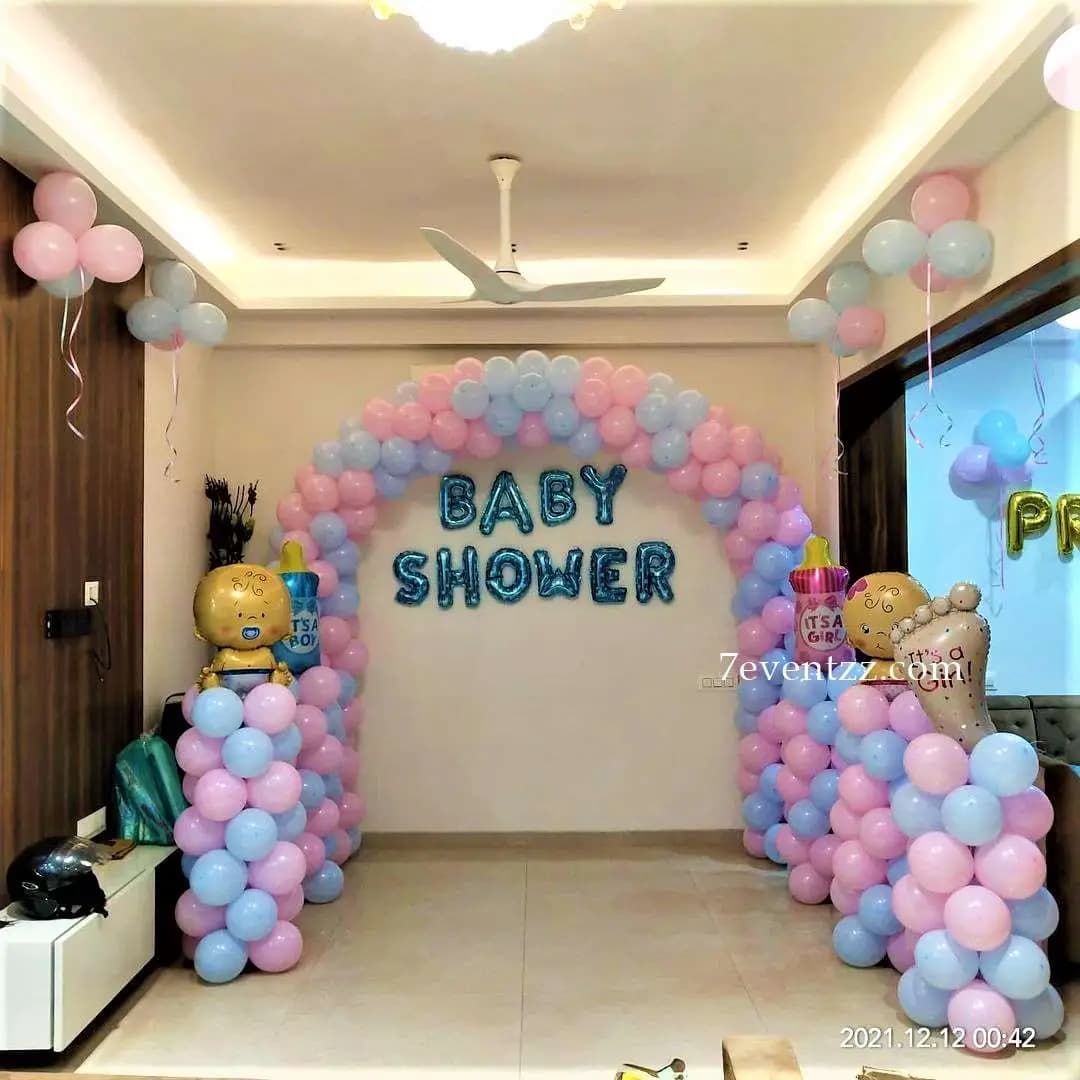 Pastel Baby Shower Decor