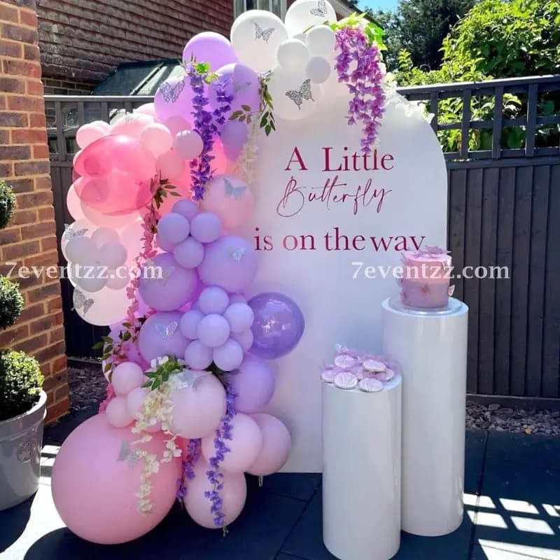 Little Butterfly Theme Setup — 7eventzz decoration
