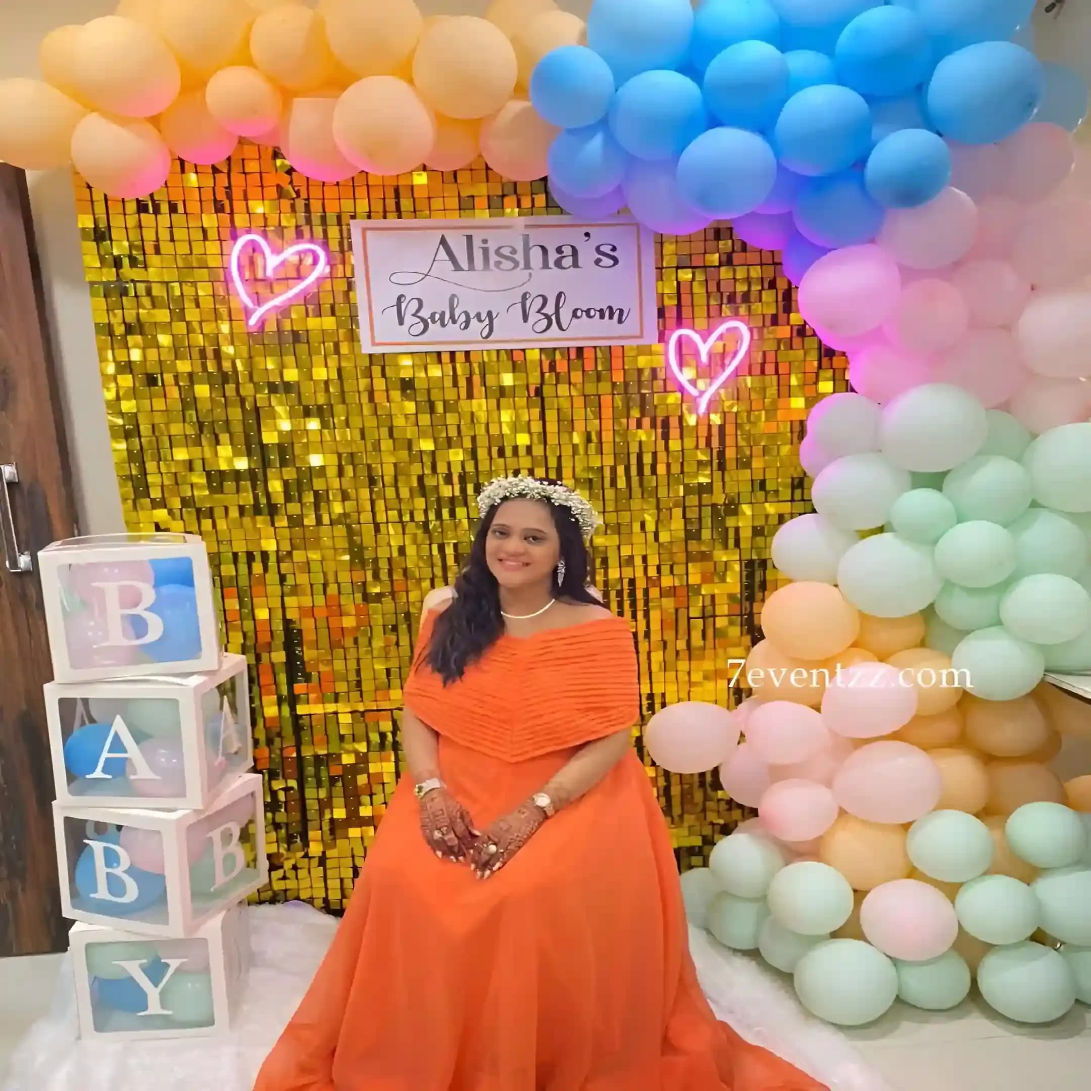 Sequence Baby Shower — 7eventzz decoration