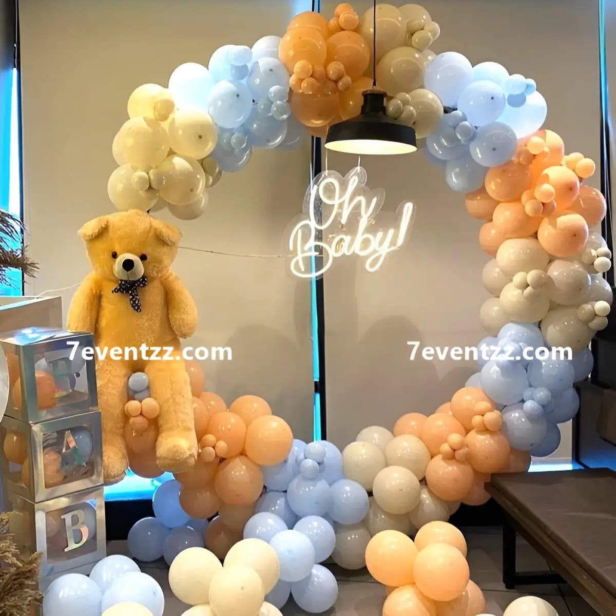 Pastel Oh Baby Decoration — 7eventzz decoration