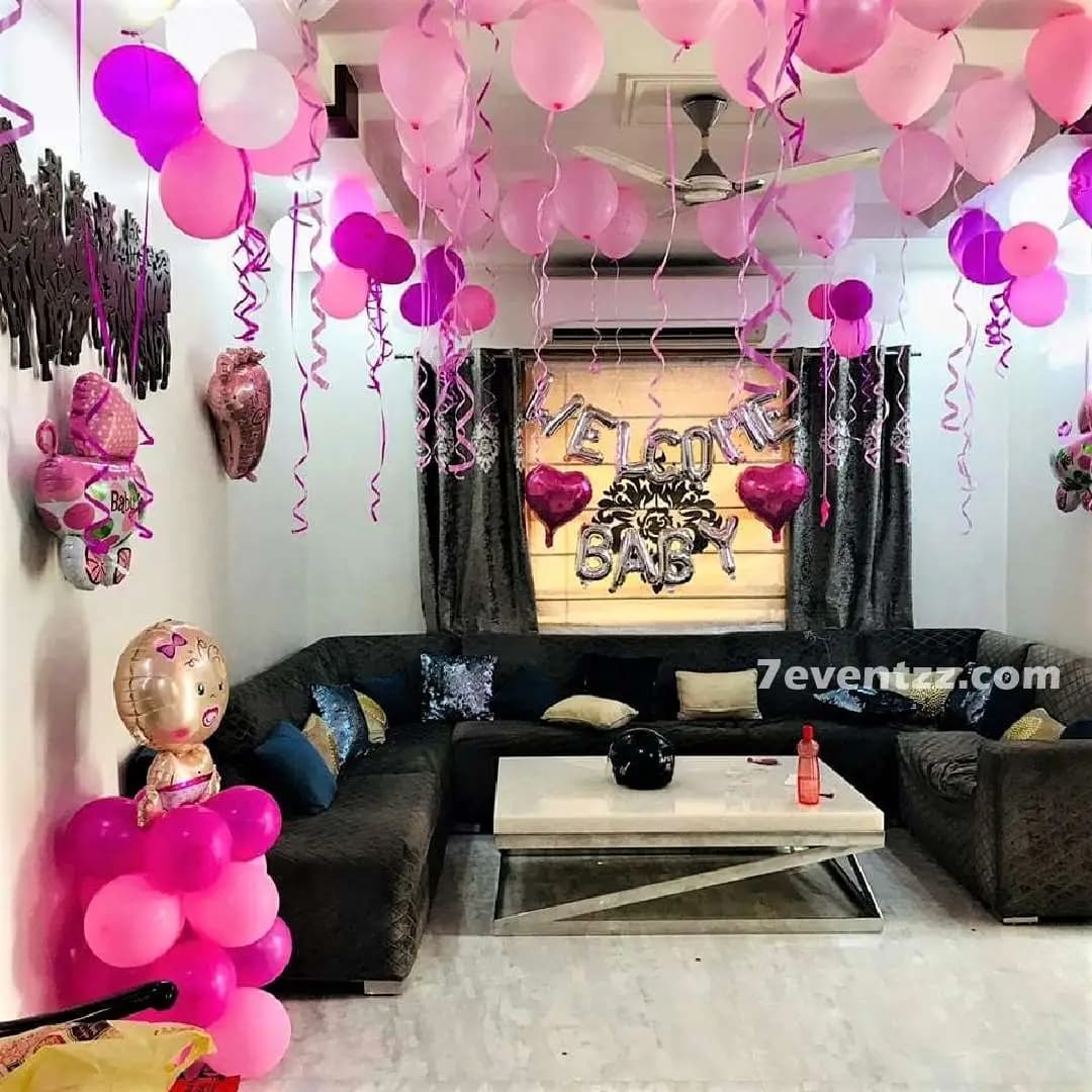 Welcome Baby Hall Decor