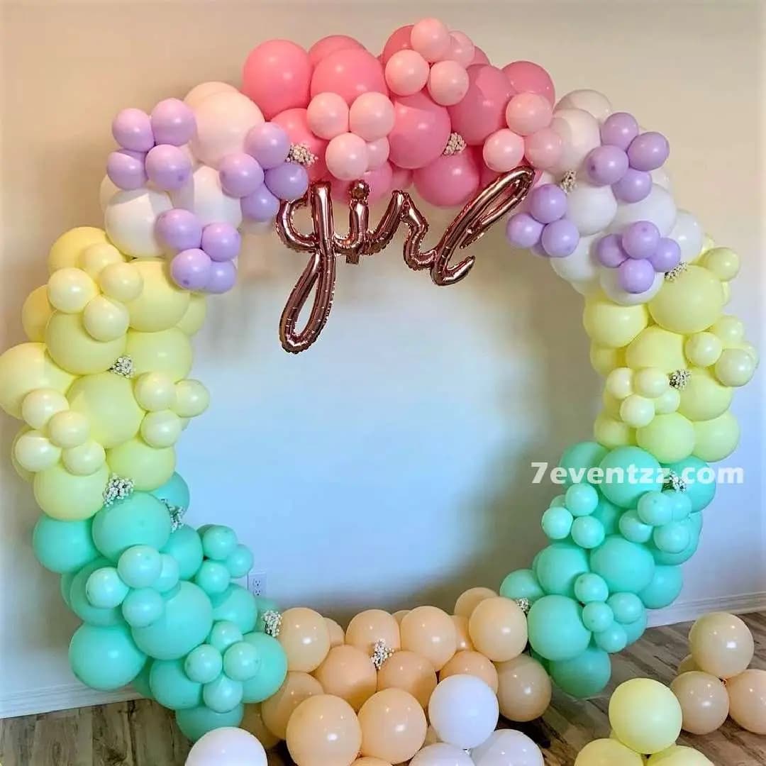Welcome Baby Ring Decoration