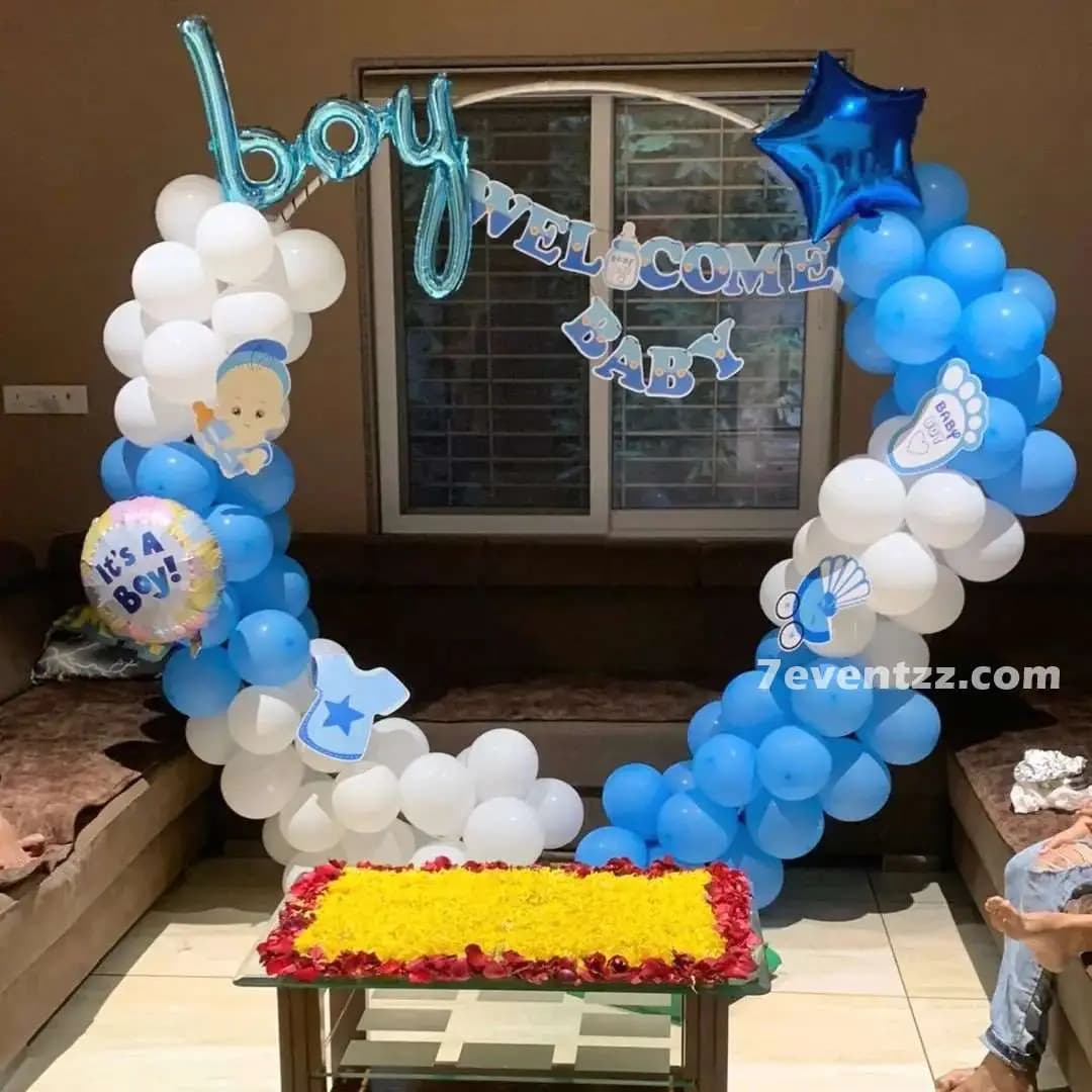 Welcome Decoration For Baby Boy — 7eventzz decoration
