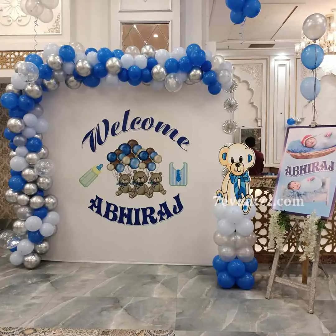 Customized Welcome Decor — 7eventzz decoration