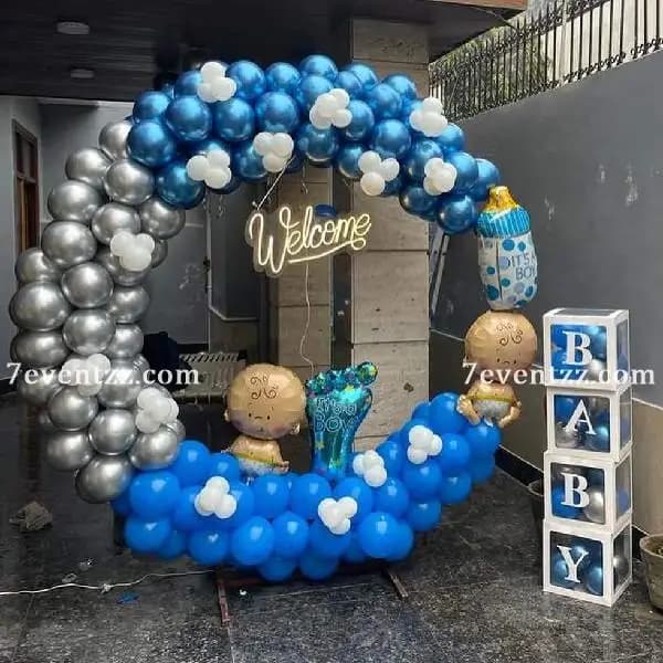 Welcome Baby Boy Decoration — 7eventzz decoration