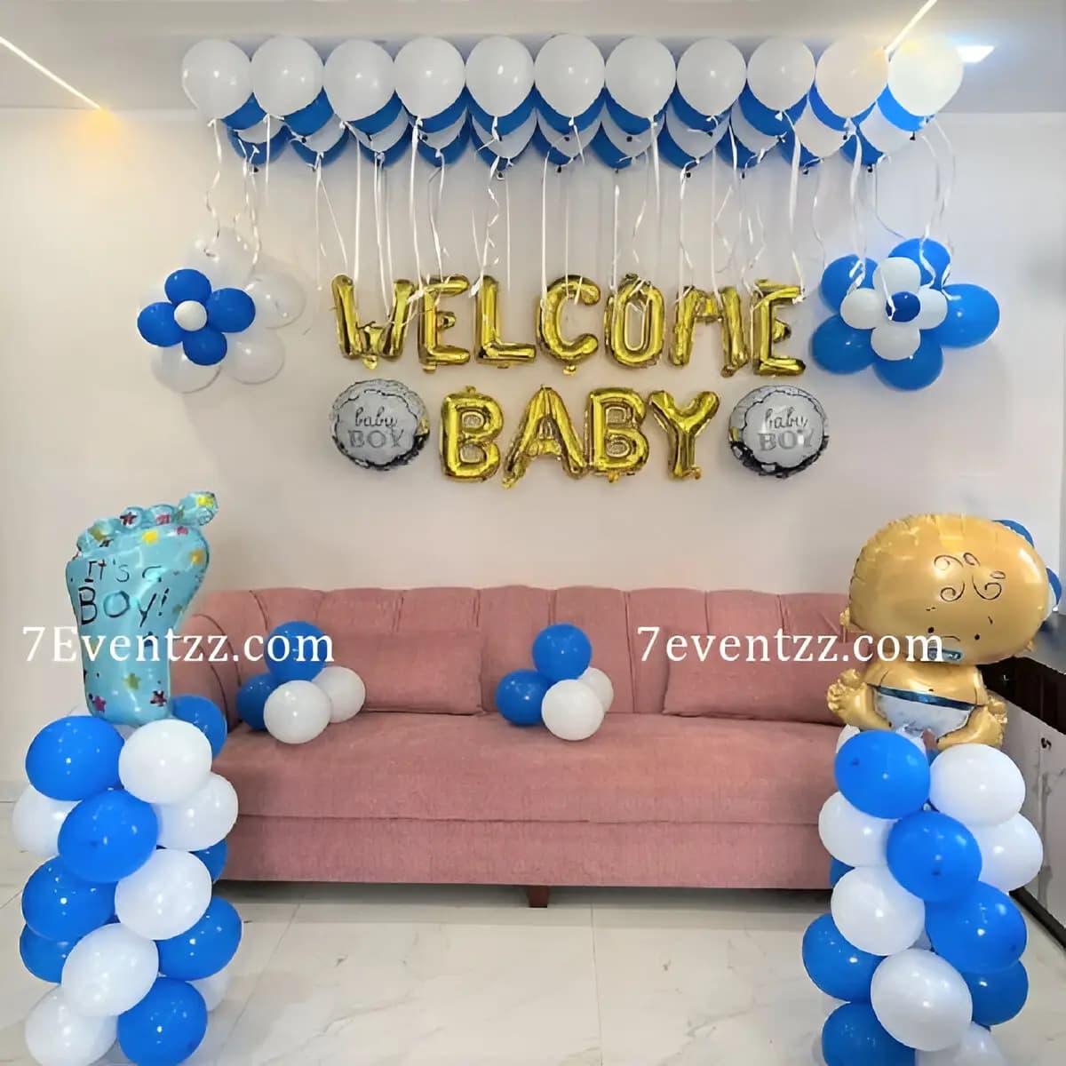 Baby Boy Homecoming Decoration — 7eventzz decoration