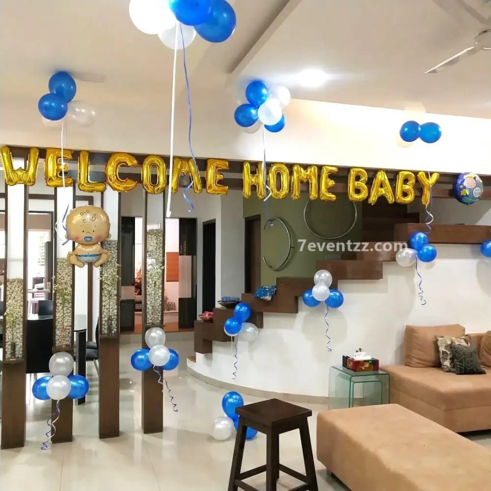 Welcome Baby Hall Decoration — 7eventzz decoration