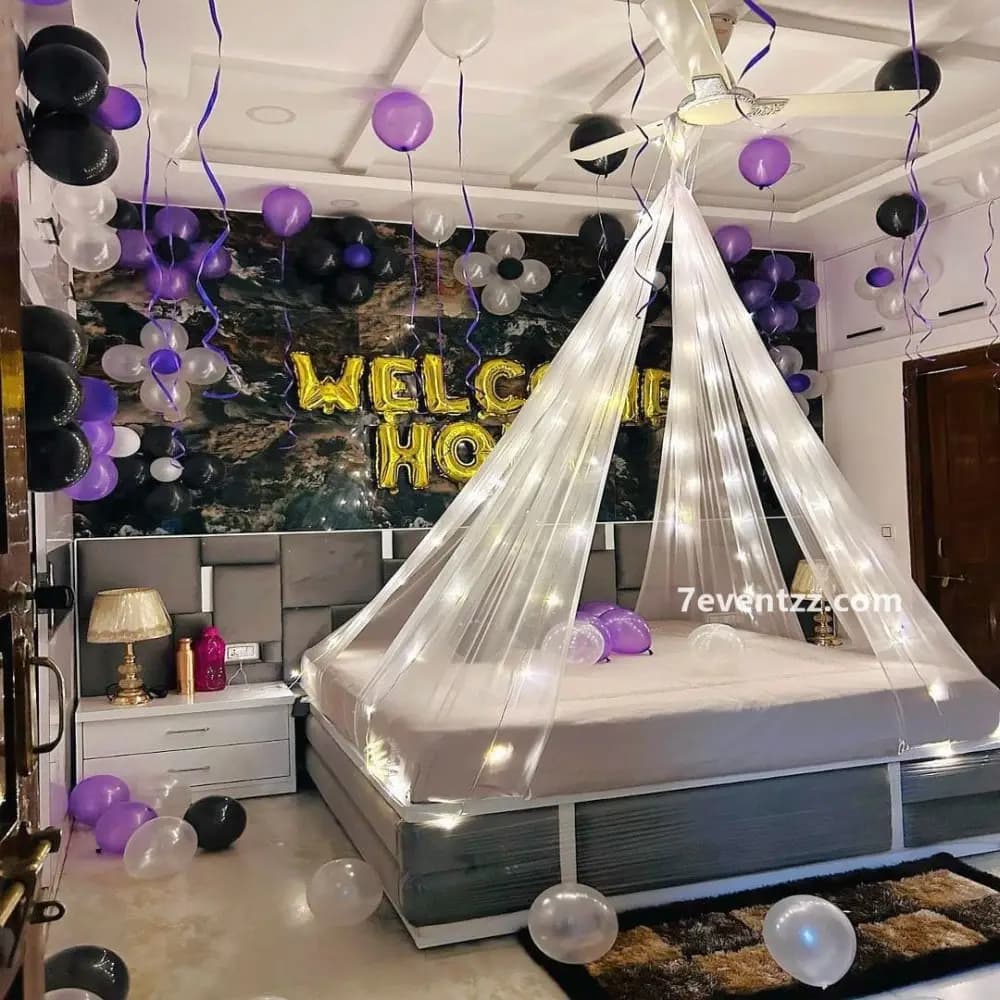 Welcome Home Canopy — 7eventzz decoration