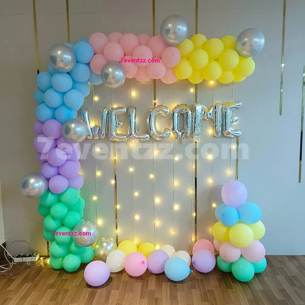Tiny Toes Welcome Setup — 7eventzz decoration