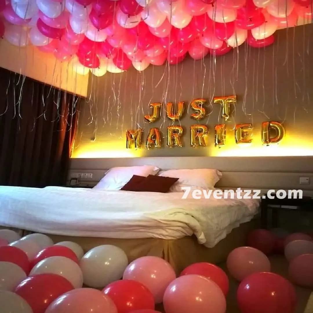 Simple Wedding Room Decoration — 7eventzz decoration