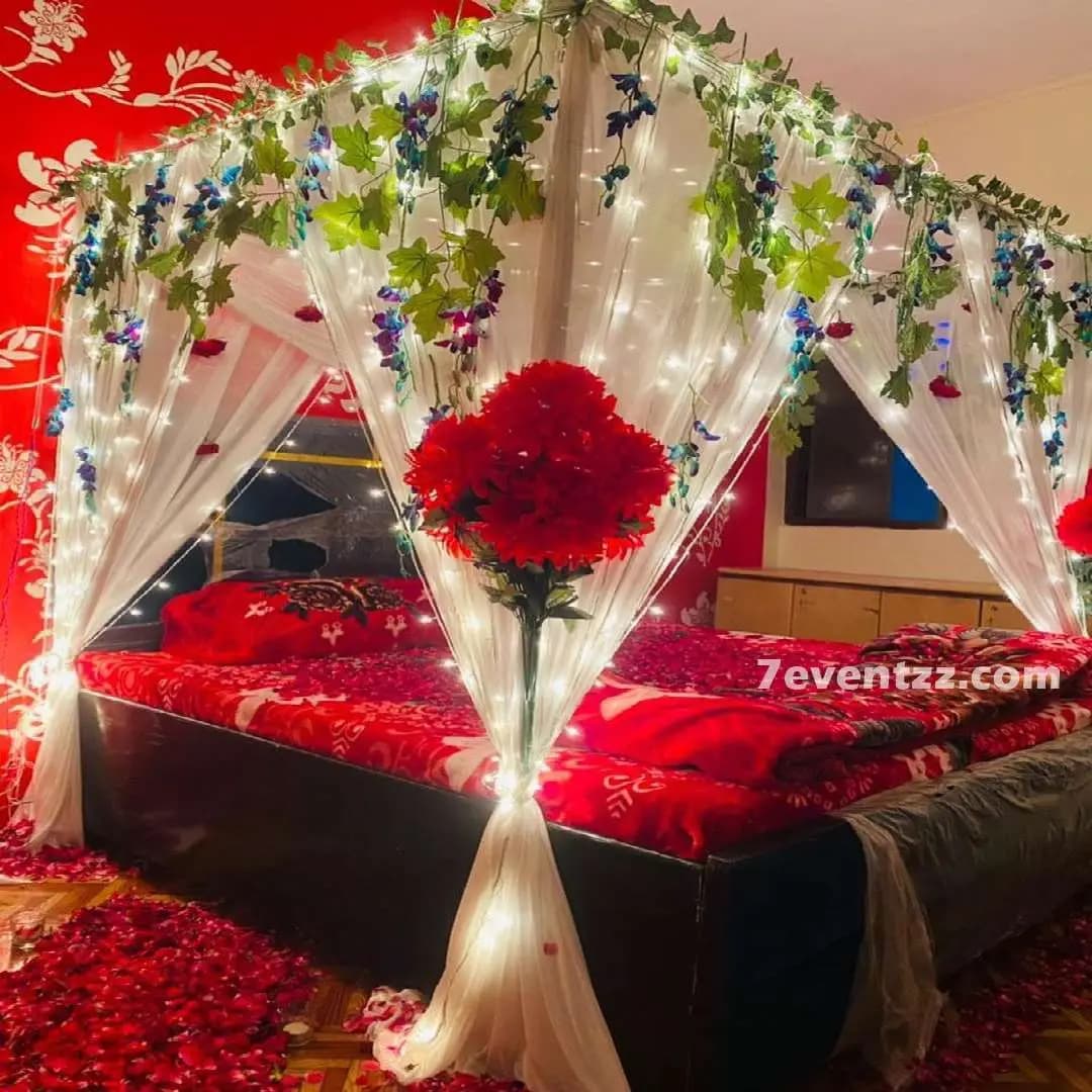 Flowers First Night Decoration — 7eventzz decoration