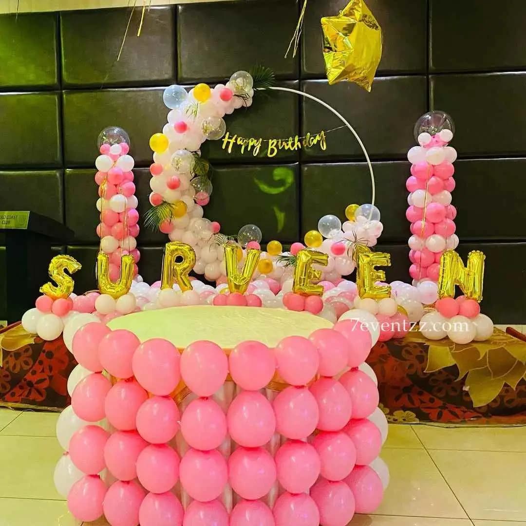 Birthday Girl Stage Decoration