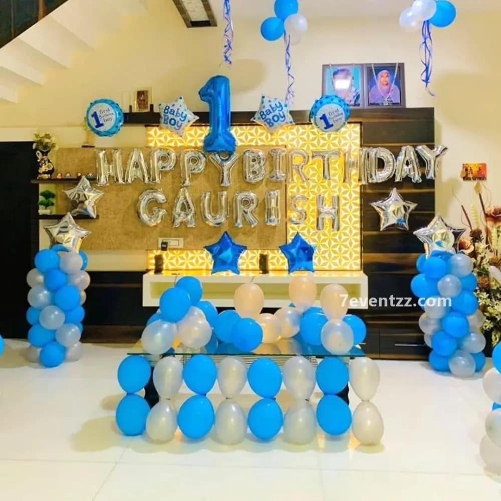 1st Birthday Decoration at Home