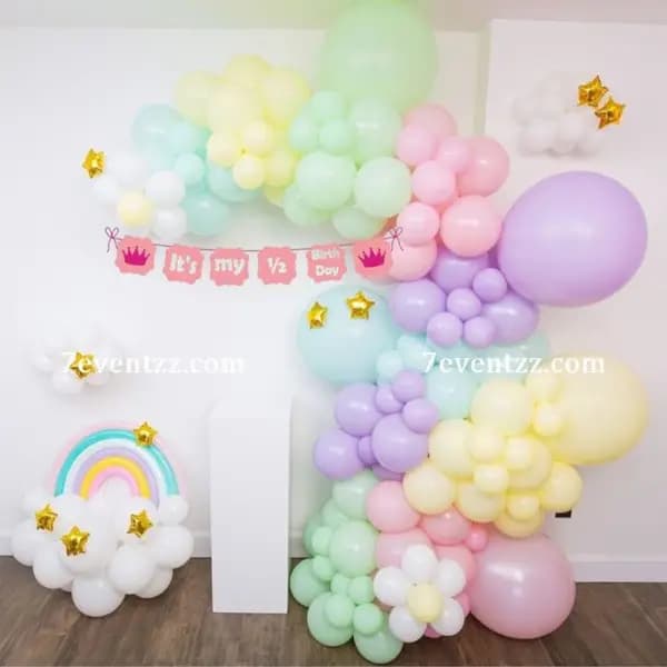 Baby Girl Half Birthday