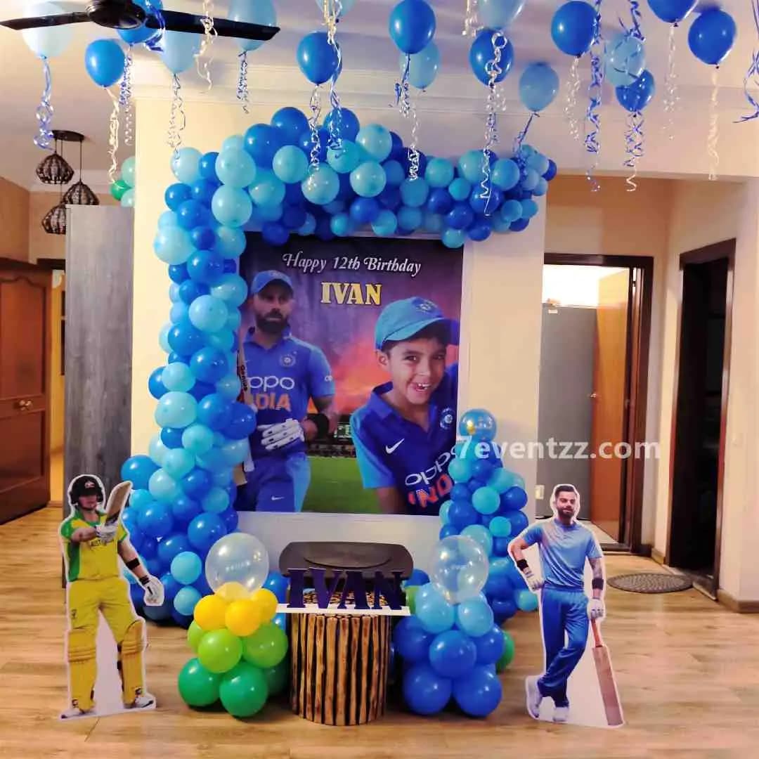 Cricket Theme Birthday Decor