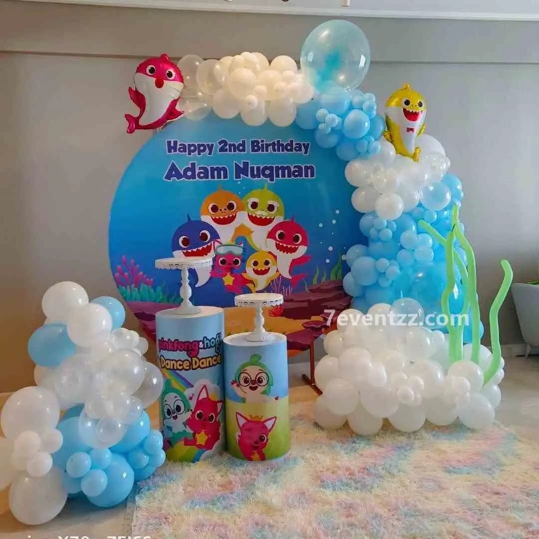 Baby Shark Birthday Decor