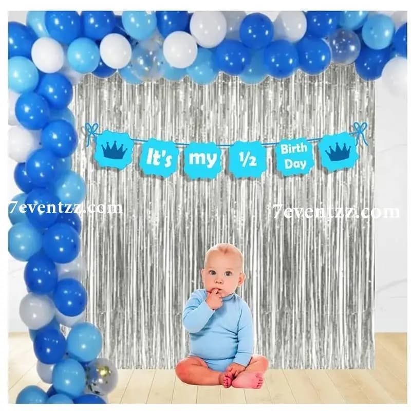 Half Birthday Balloon Decoration