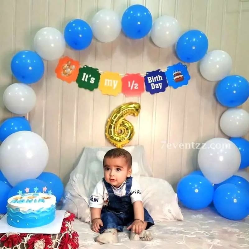 6 Month Birthday Setup