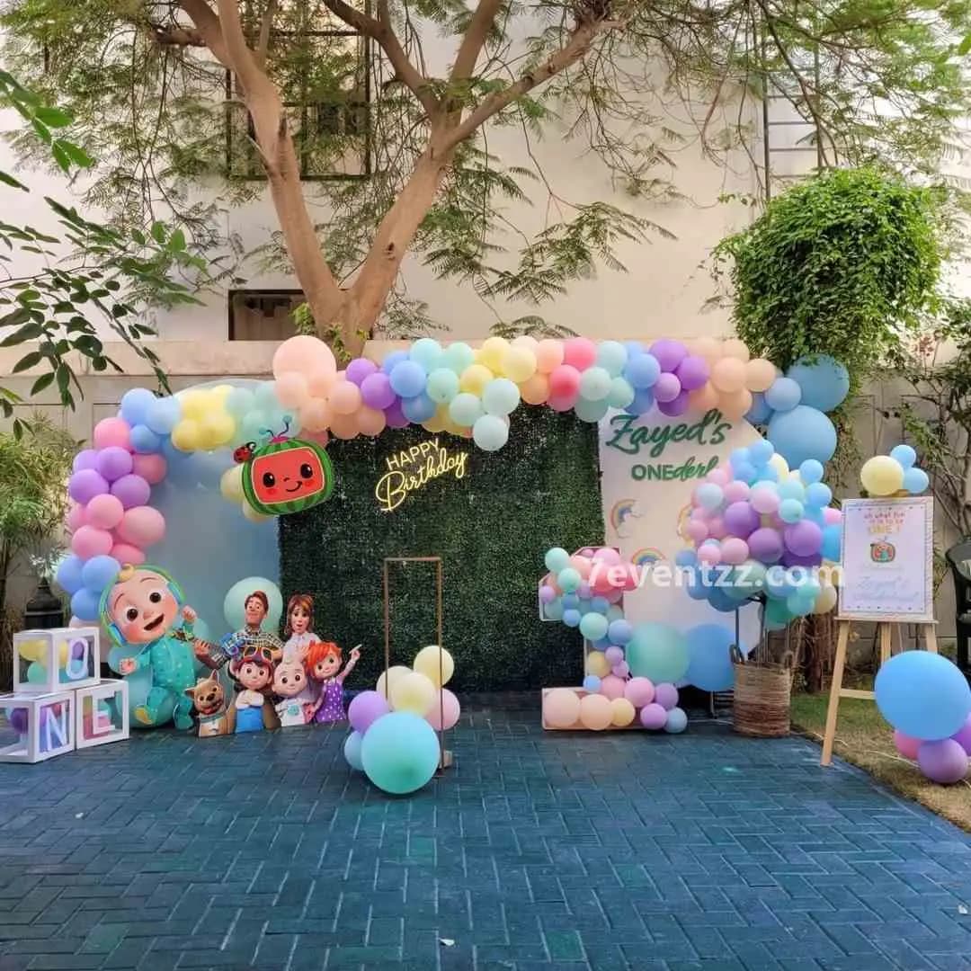 Premium Cocomelon Stage Decoration