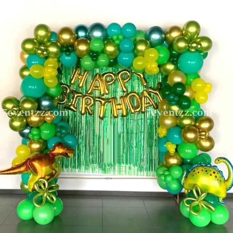 Dinosaur Balloon Arch