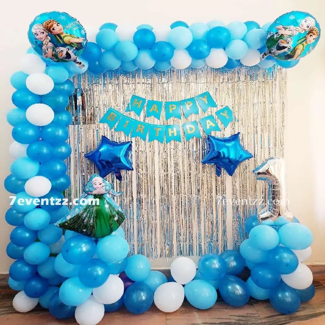 Frozen Theme Decoration — 7eventzz decoration