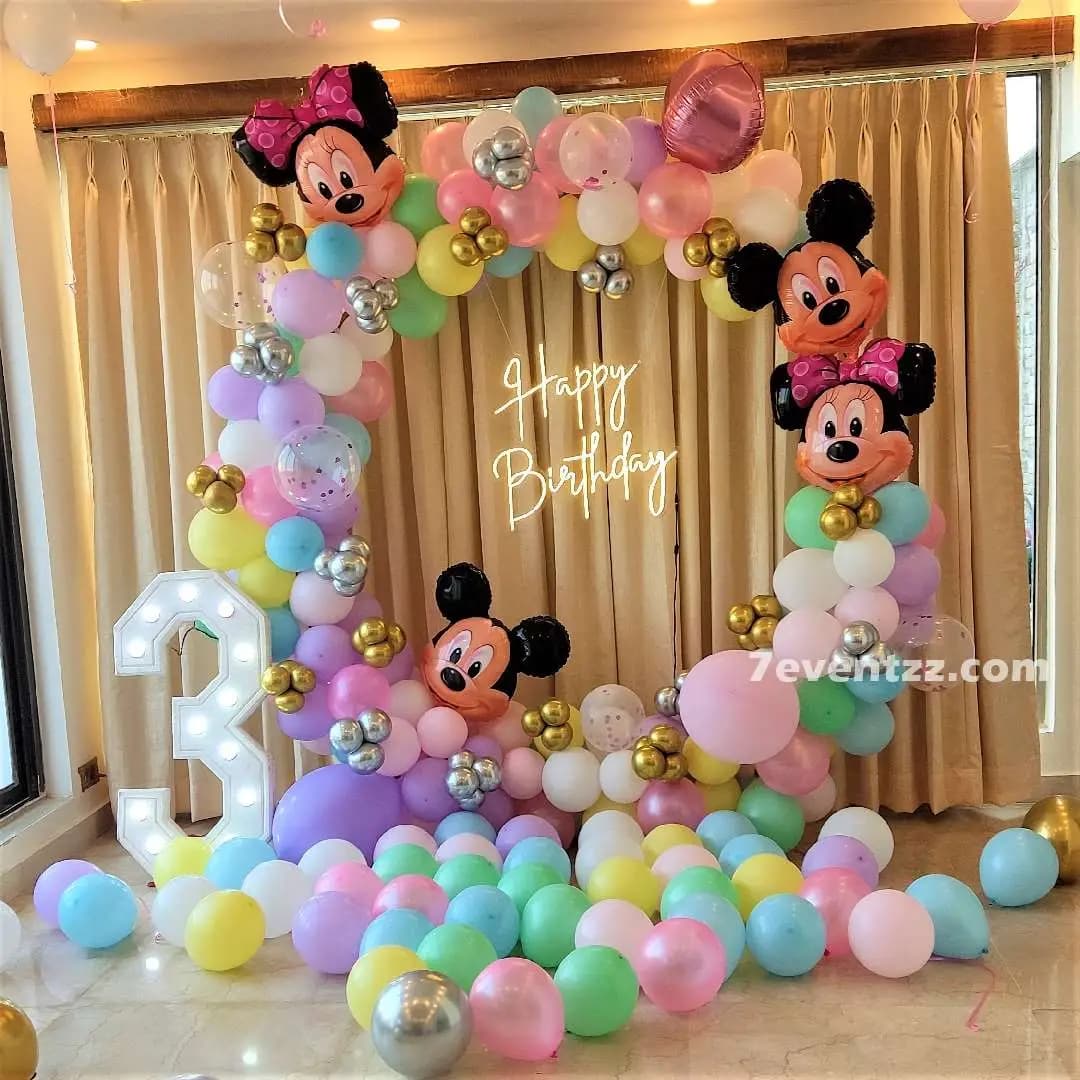 Mickey-minnie Ring Decoration — 7eventzz decoration