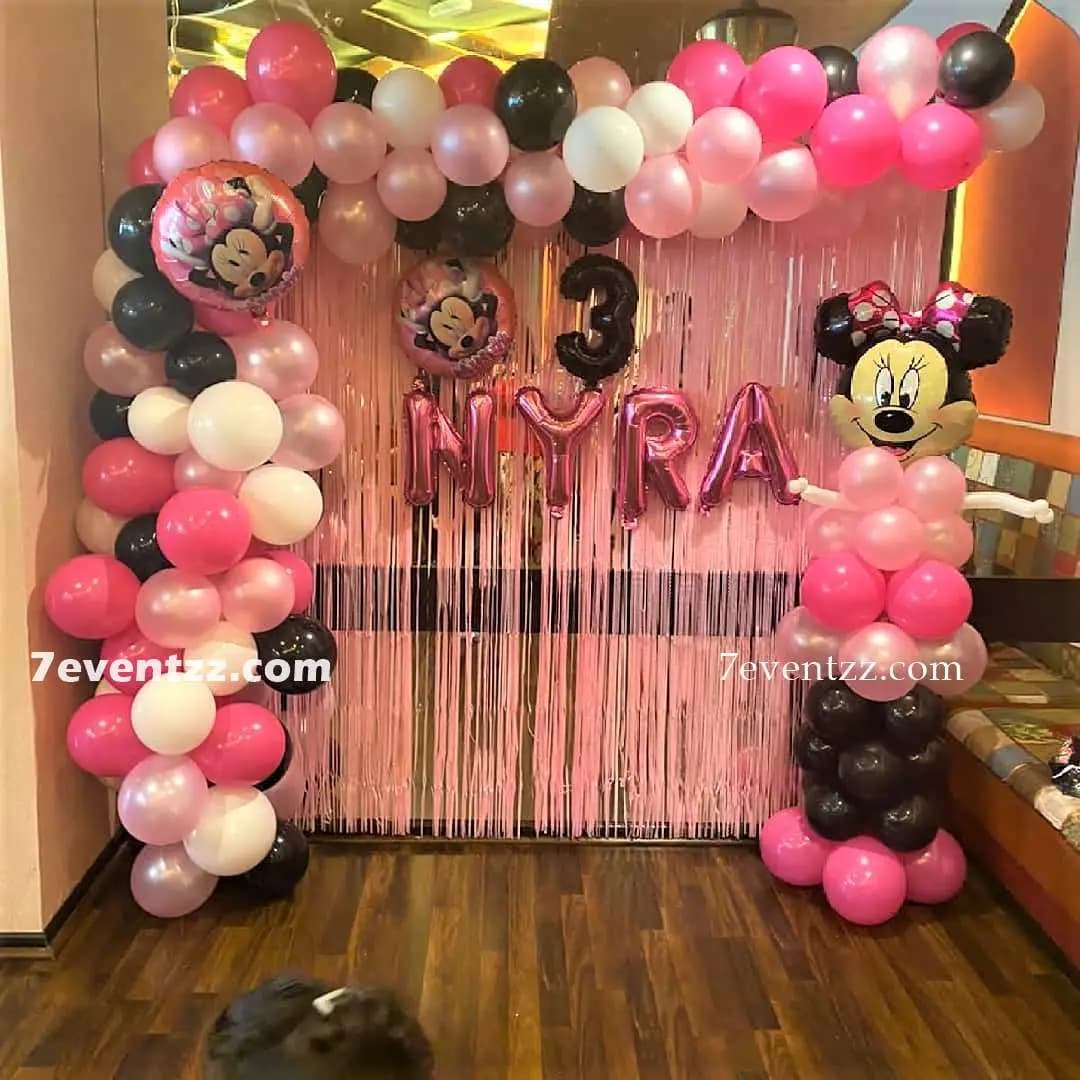Minnie Mouse Theme Decoration — 7eventzz decoration