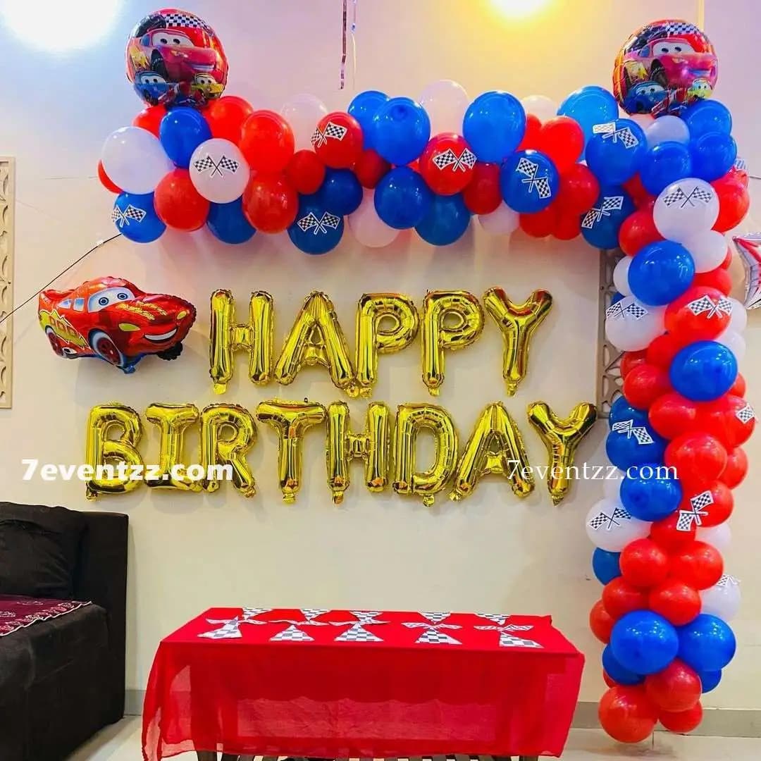 Car Theme Decoration — 7eventzz decoration