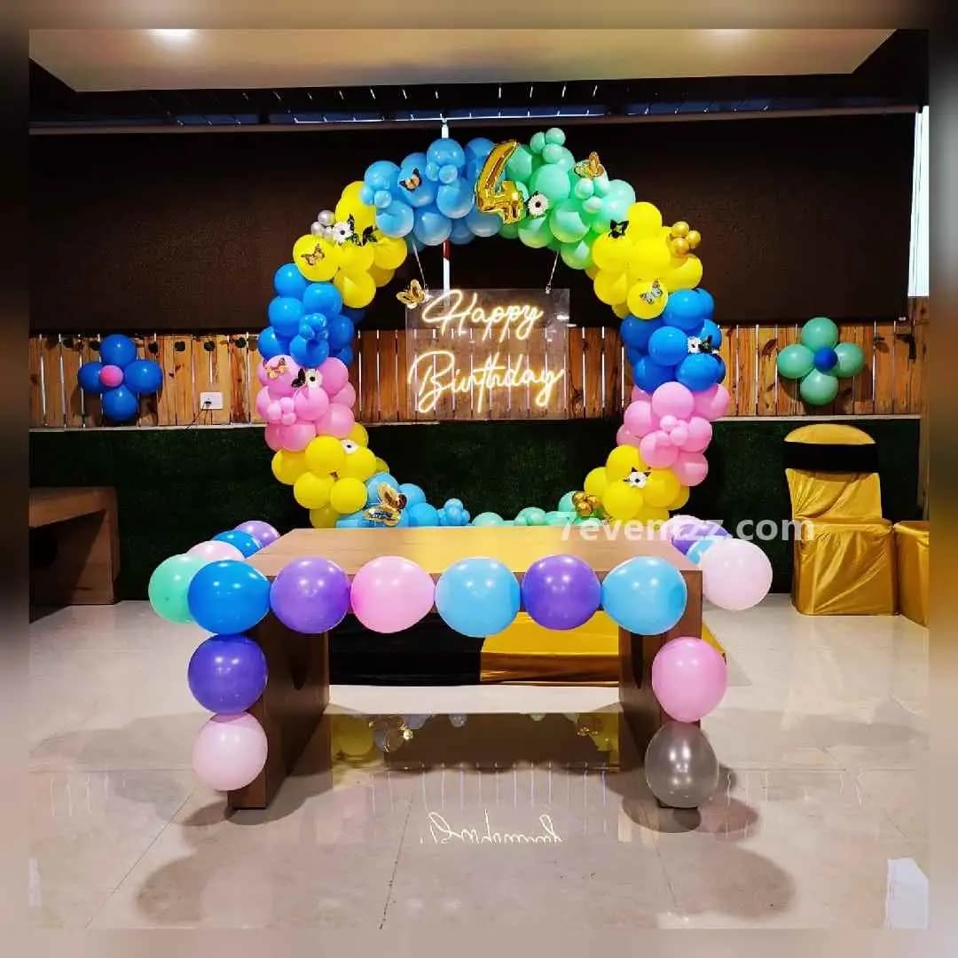 Colorful Balloon Decoration