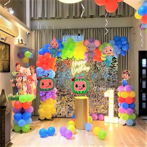 Cocomelon Backdrop Decoration — 7eventzz decoration