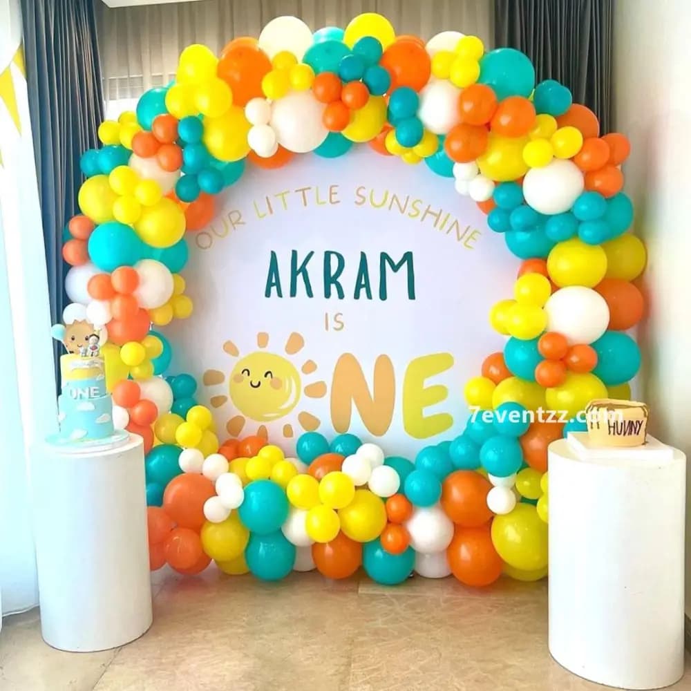 Sunshine Theme — 7eventzz decoration