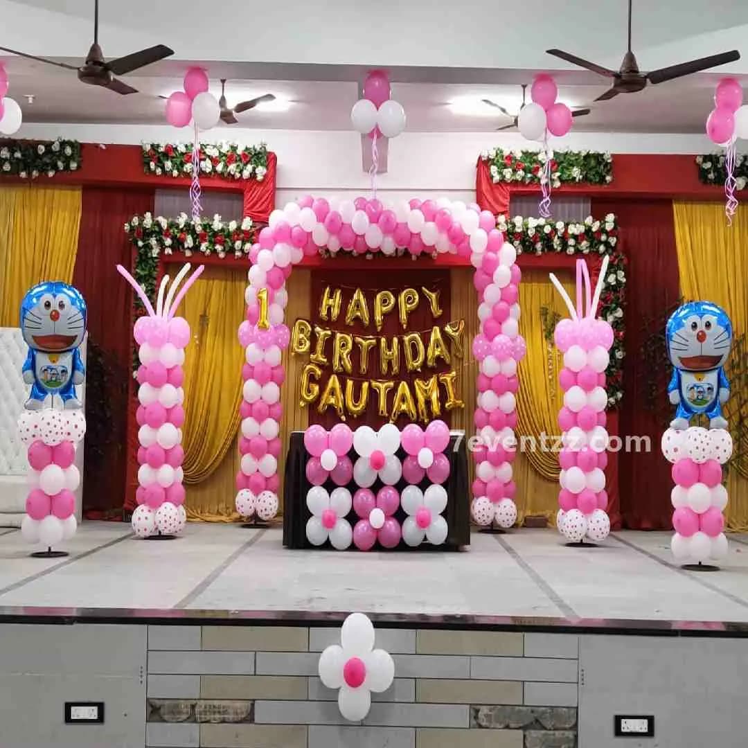 Doraemon Theme Stage Decoration