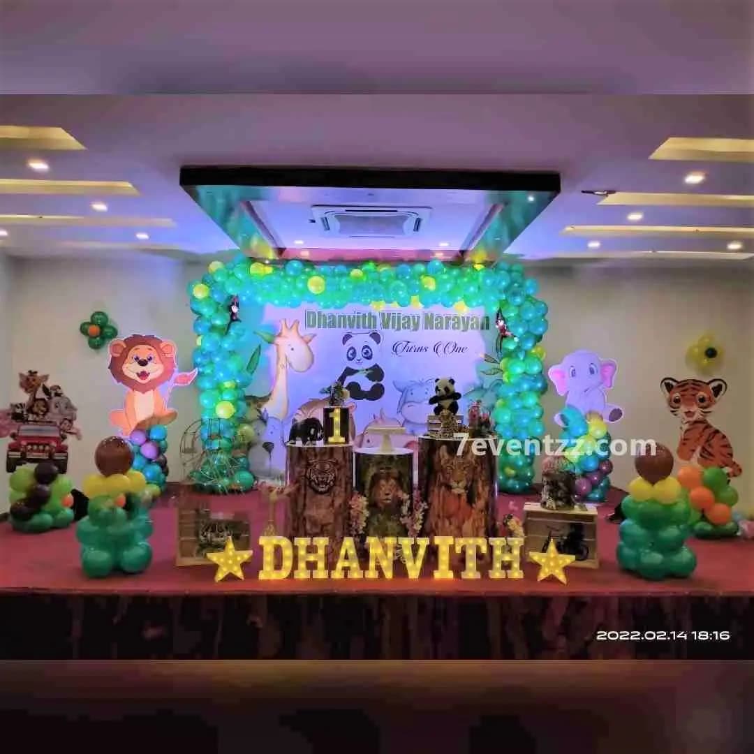 Wild One Theme Stage Decoration